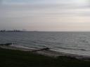 The Bay of Aarhus as seen from Hotel Marselis (morning, 25 April)