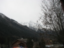 P vej ned mod Chamonix
