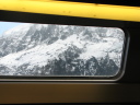 Udsigt fra Mont-Blanc Express