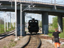 DSB K 564 rangerer p Lersen