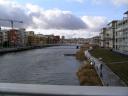 Canal view in Hammarby Sjstad
