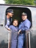 Anders Drge (lokomotivfrer), Jens og Jrgen Lindevall (fyrbder) p OKMJ 14 [ Dorthe Lindkilde]